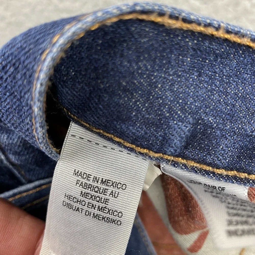Lucky Brand Jeans Mens 221 Original Straight 38X32 (39x33) Blue Denim Stretch